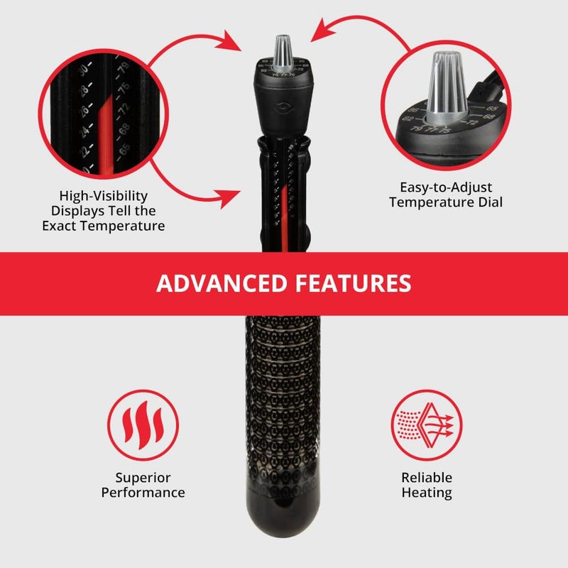 Marineland Precision Heater for Saltwater or Freshwater Aquariums - Image 5